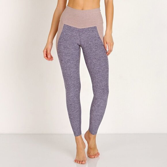 Beyond Yoga Women's Spacedye Off Duty High Waist Color Block Long Legging Size S - Picture 1 of 14